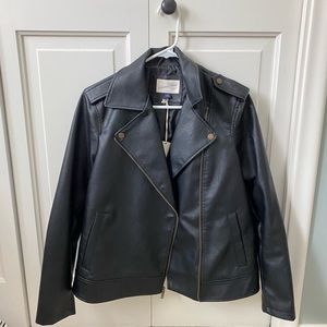 Universal Thread Oversized Leather Jacket